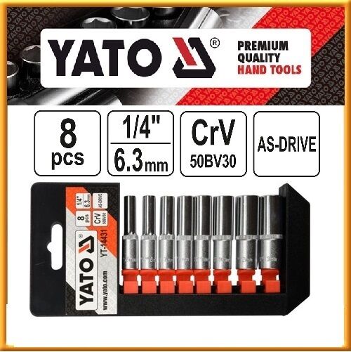 YT-14431 SET TUBULARE 1/4 8BUC